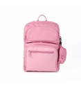 marshmallow pink spine-support backpack