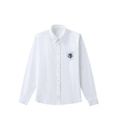 Women's White Long-Sleeve Shirt