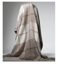 Checkered Cashmere Shawl