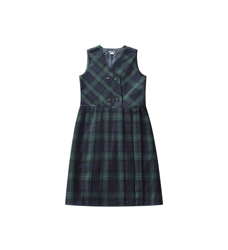 women's winter pinafore dress