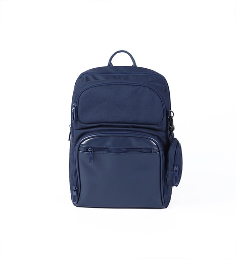 [CDS21365SBLB001006] spine-protecting schoolbag in navy blue