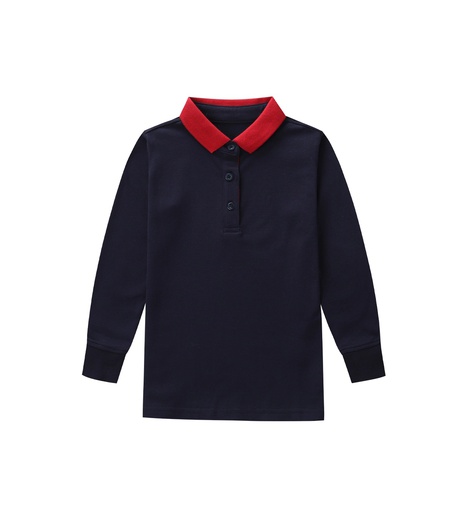 Long-Sleeve Polo Shirt
