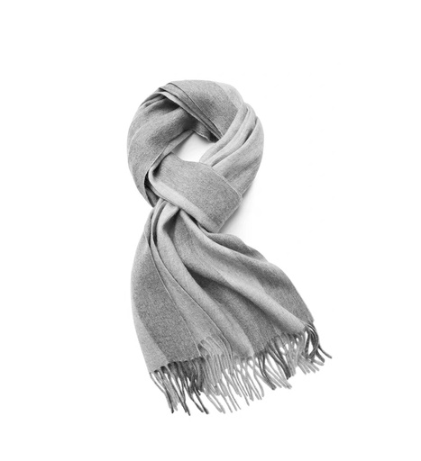 Worsted Cashmere Checkered Scarf